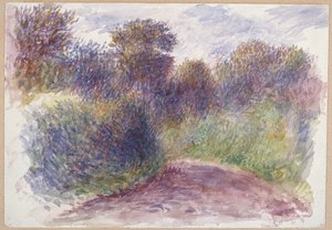 Stradina di campagna da Pierre Auguste Renoir